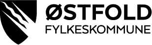 Østfold fylkeskommune logo sort